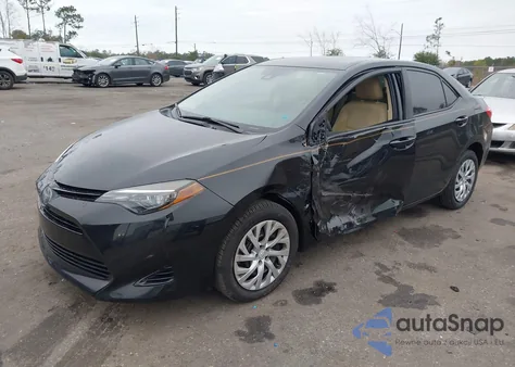 2018 Toyota Corolla Le из США, поврежденный, VIN 2T1BURHE4JC102734